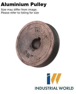 ALUMINIUM PULLEY 2-1/4 inch (57.16mm) - 1 row