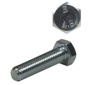 Hex Set Screw - M10x30 Zinc Plated (Box=150)