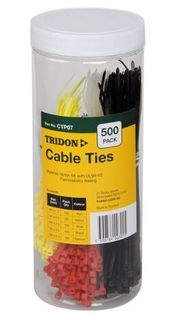 Tridon - Cable Tie Assort Colours 100 x 2.5mm
