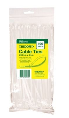 Tridon - Cable Tie Natural 100 x 3mm