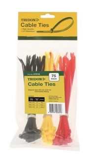 Tridon - Cable Tie Assortment Colour 200 x 4.8mm