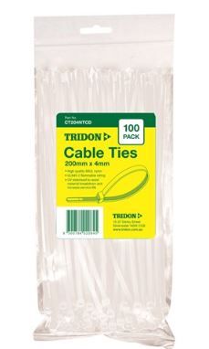 Tridon - Cable Tie Natural 250 x 5mm
