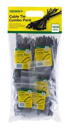 Tridon - Cable Tie COMBO PACK Black