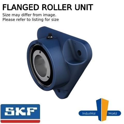 SKF - Flanged Roller Bearing Unit w Cast Housing