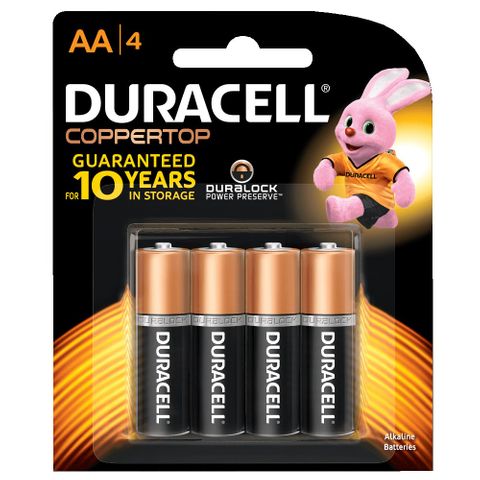 Duracell Coppertop AA