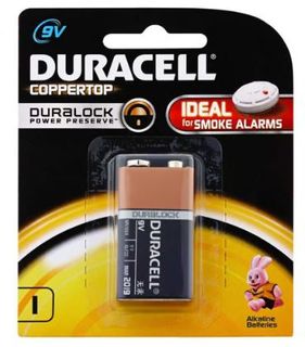 Duracell Coppertop 9V1 RF
