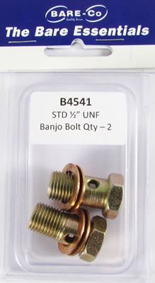 Bare Essential Banjo Bolts