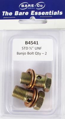 BARE ESSENTIAL BANJO BOLTS