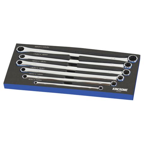 KINCROME - DOUBLE RING SPANNER SET 0 DEGREE