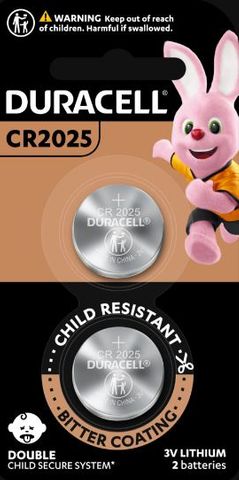 Duracell CR2025 Button Cell Twin Pack