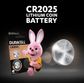 Duracell CR2025 Button Cell Twin Pack