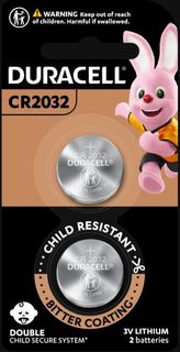 Duracell CR2032 Button Cell Twin Pack