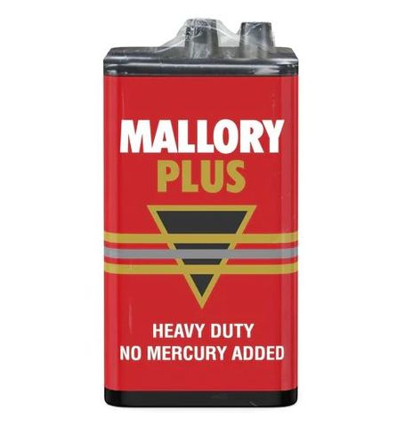 Mallory Plus M908 Lantern Battery 6V