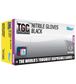 TGC BLACK NITRILE GLOVE
