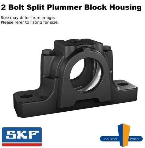 SKF - 2 Bolt Split Pummer Block Housing