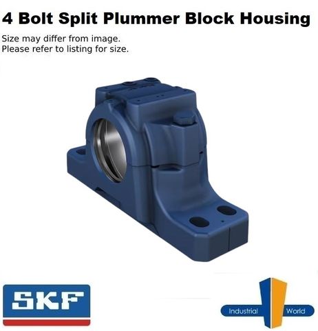 SKF - 4 Bolt Split Pummer Block Housing