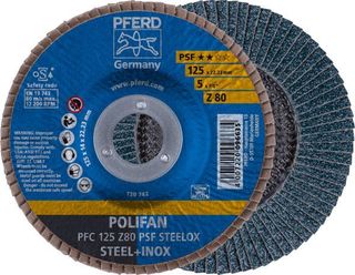 Pferd - 5 Inch Polifan Flap Disc