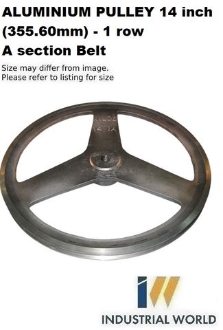 ALUMINIUM PULLEY 14 inch (355.60mm) - 1 row
