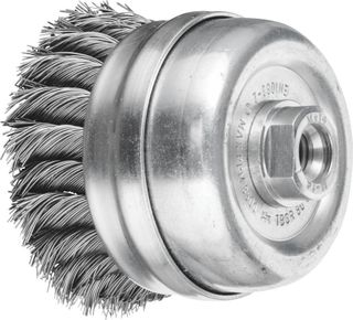 Pferd - Cup Brush - Twost Knot Steel