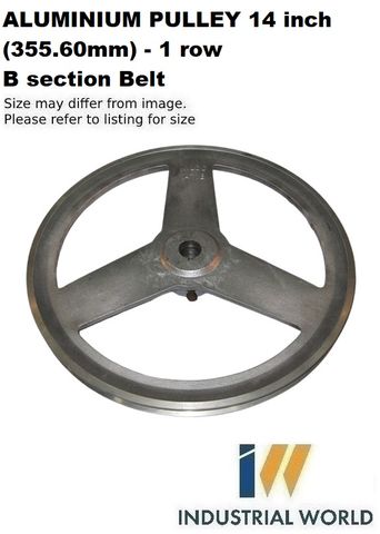 ALUMINIUM PULLEY 14 inch (355.60mm) - 1 row