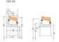 Timken - Tapered Roller Bearing Single Cup Flanged