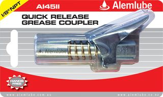 Alemlube - Quick Release Grease Gun Coupler