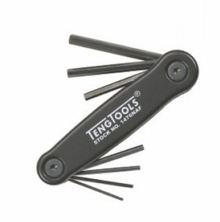 Teng Tools - 7 Pc Fold-Up AF Hex Key