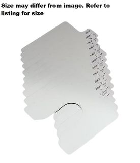 SKF Shim Pack - qty 10 - 100 x 100 mm (32 mm slot)