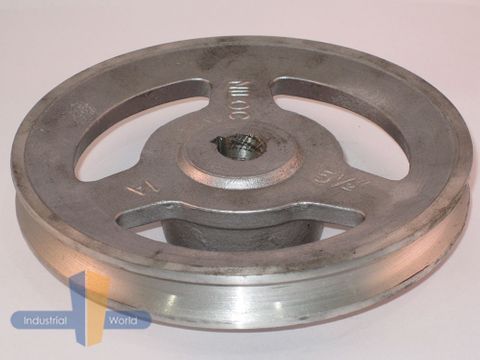 ALUMINIUM PULLEY 5-1/2 inch (139.70mm) - 1 row