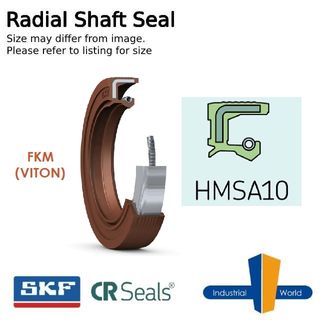 SKF - Double Lip Oil Seal - FKM (VITON)