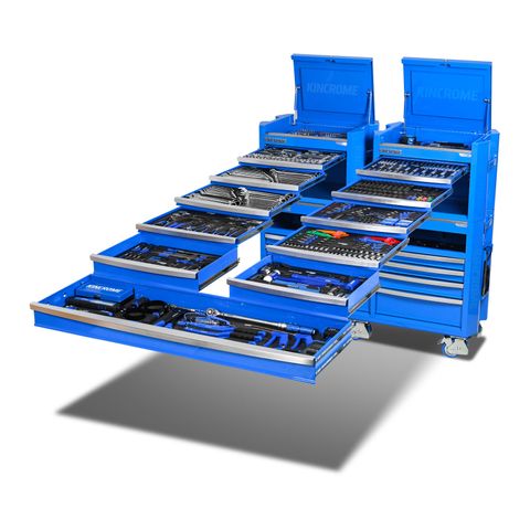 Kincrome - Contour Workshop Tool Kit 868 Pc Blue