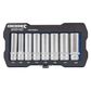 Kincrome - Lok-On Socket Set 8 Pc 3/8 In Dr - Met