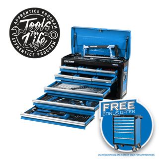 Kincrome - Evolution Chest Tool Kit 222 Piece Blue