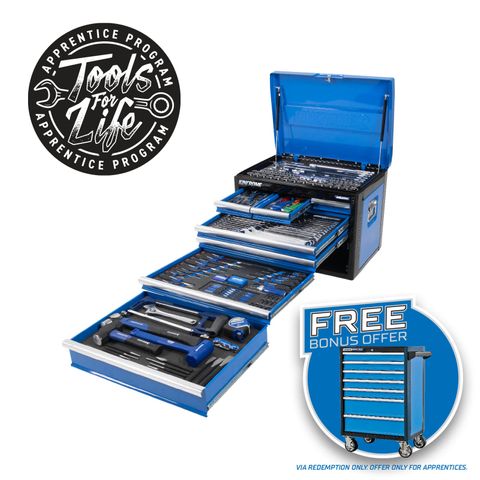 Kincrome - Evolution Chest Tool Kit 257 Pc Blue