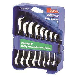 Kincrome - Stubby Reversible Gear Spanner Set