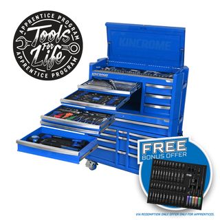 Kincrome - Contour Chest Tool Kit 332 Piece Blue