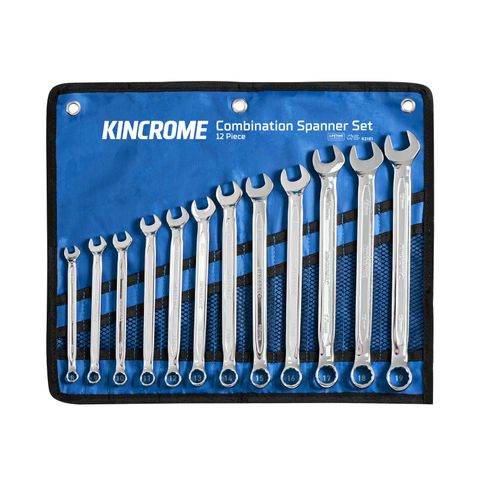 Kincrome - Combination Spanner Set 12 Pc Metric
