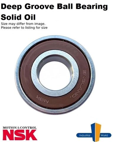 NSK - Solid Oil Deep Groove Ball Bearing