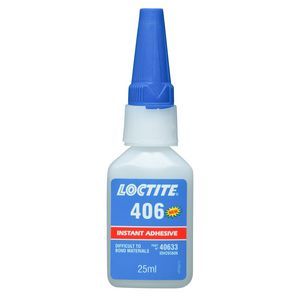 Loctite 406 for rubber & Plastic Adh 25ml