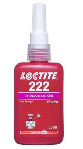 Loctite 222 Low Screw Threadlocker 50ml