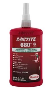 Loctite 680 H/Stg Fast Cure Retain Comp 250ml