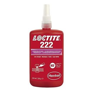 Loctite 222 Low Screw Threadlocker 250ml
