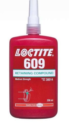 Loctite 609 Med/High St Retain Comp 250ml