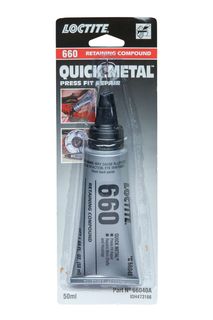 Loctite 660 Quick Metal H/Stg Retain Comp 50ml