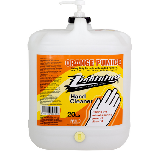 20L ORANGE PUMICE HANDCLEANER