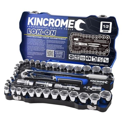 Kincrome - Lok-On Socket Set 41 Piece