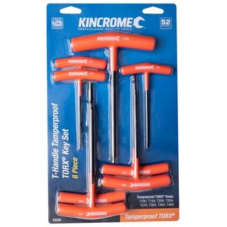 Kincrome - T-Handle Tamperproof Torx Key Set