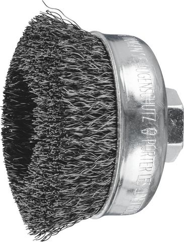 Pferd - Cup Brush - Crimped Steel Wire