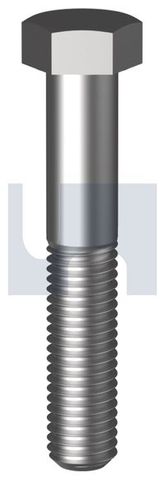 Hex Bolt - M10x75 Zinc Plated (Box=100)