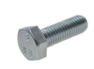 Hex Set Screw - M5x12 Zinc Plated (Box=200)